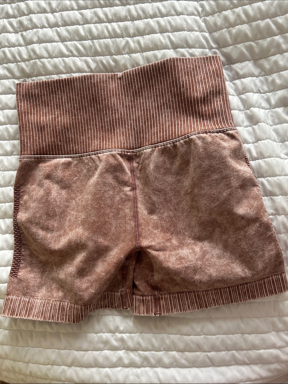 Zenana High-Waisted - Bundle of 2 Ribbed Bike Shorts black and brown - Picture 6 of 15